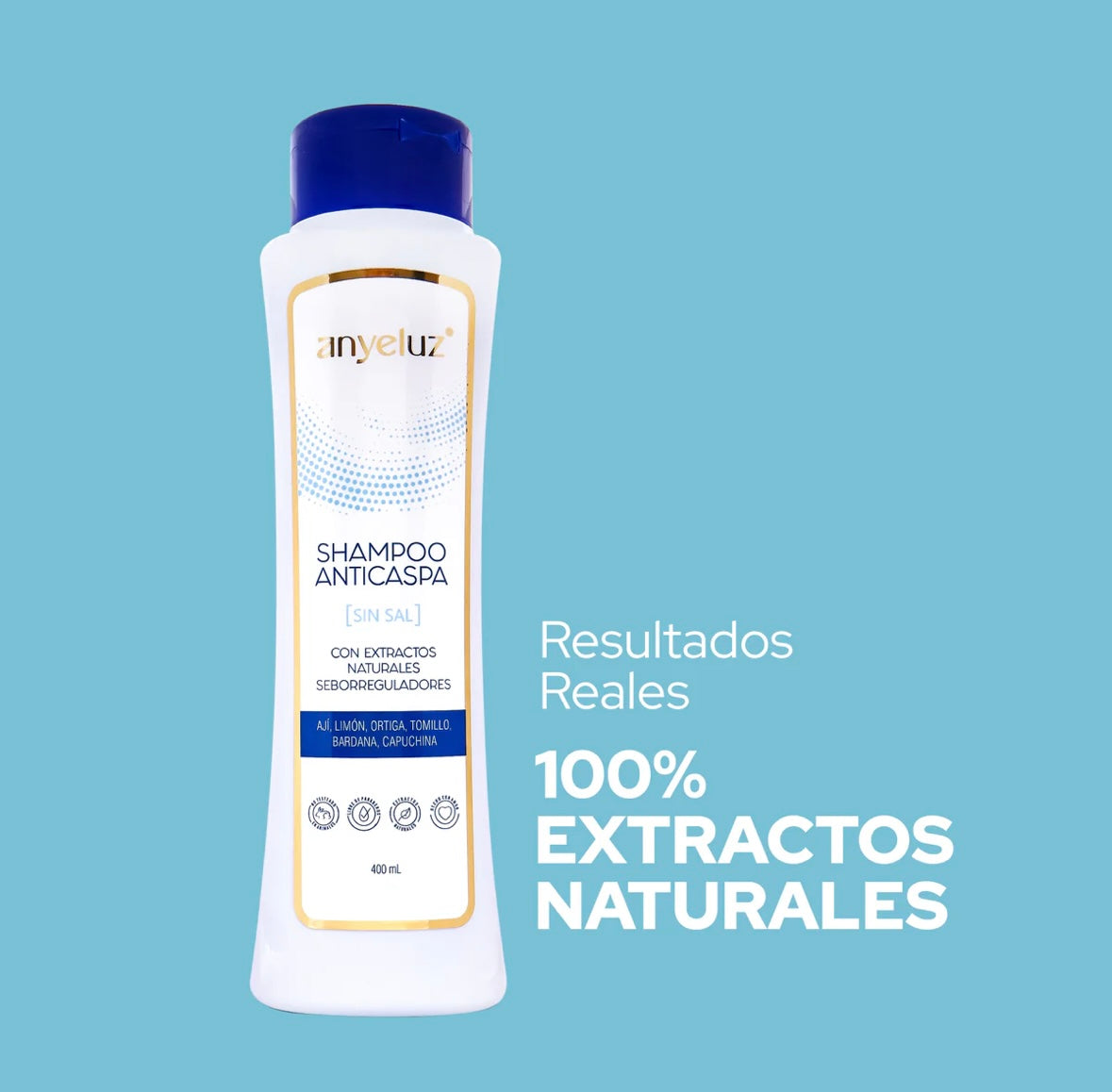 Shampoo anticaspa Anyeluz