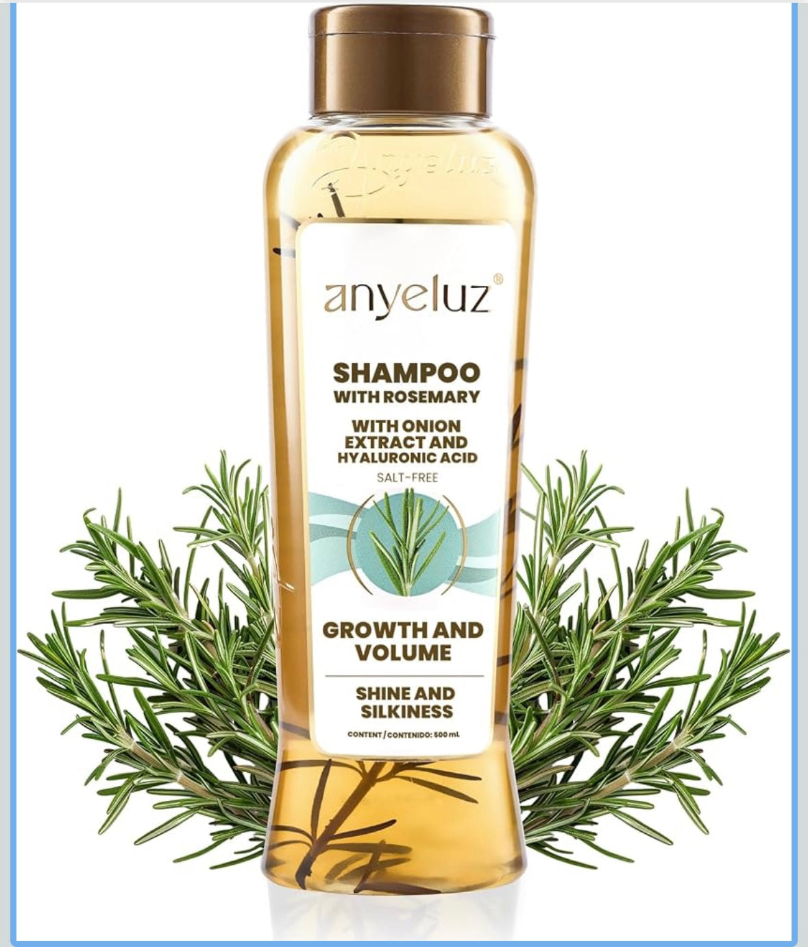 Shampoo con romero Anyeluz