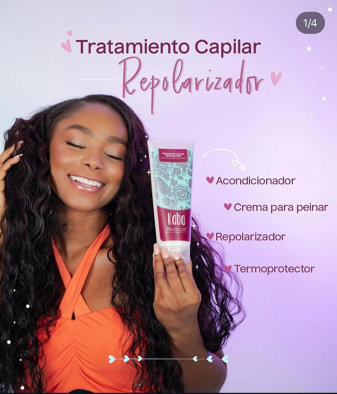 Tratamiento capilar repolarizador Kaba