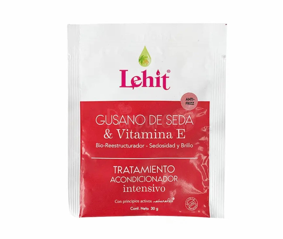 Tratamiento gusano de seda y Vitamina E Lehit