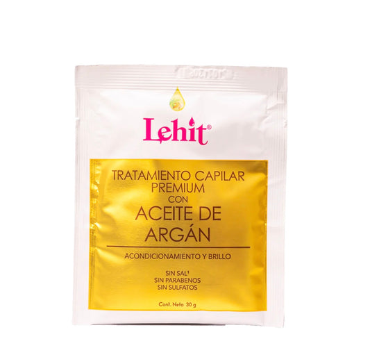 Tratamiento capilar preminum con aceite de argán Lehit