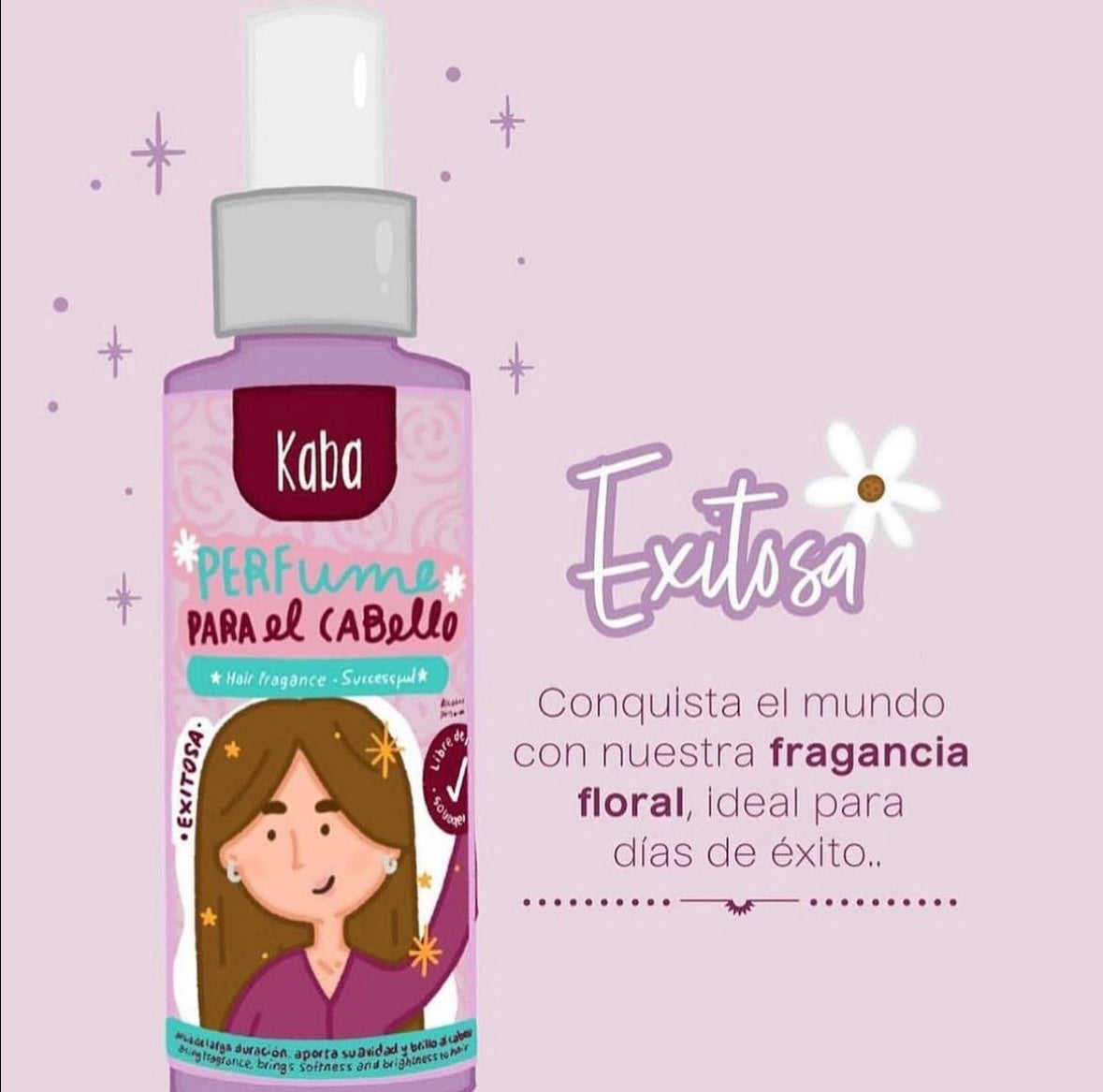 Perfume para el cabello Kaba - Exitosa